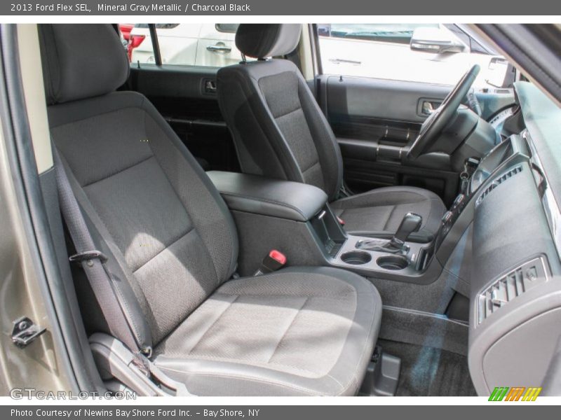 Mineral Gray Metallic / Charcoal Black 2013 Ford Flex SEL