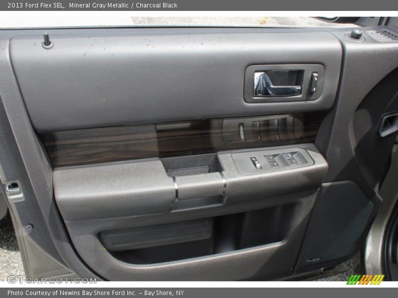 Mineral Gray Metallic / Charcoal Black 2013 Ford Flex SEL