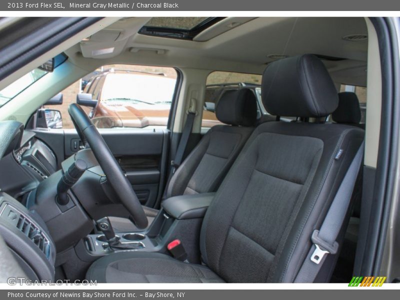 Mineral Gray Metallic / Charcoal Black 2013 Ford Flex SEL