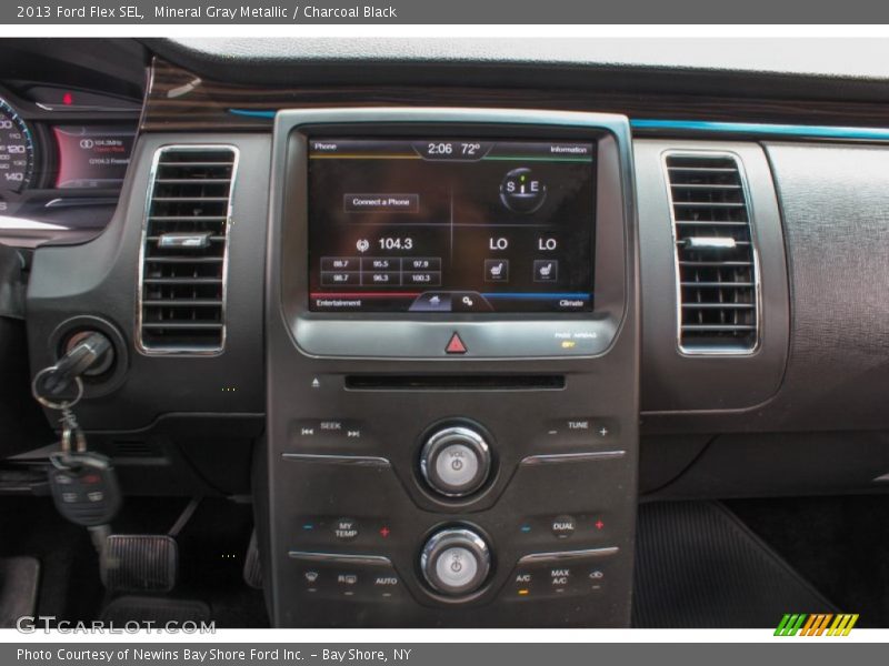 Mineral Gray Metallic / Charcoal Black 2013 Ford Flex SEL