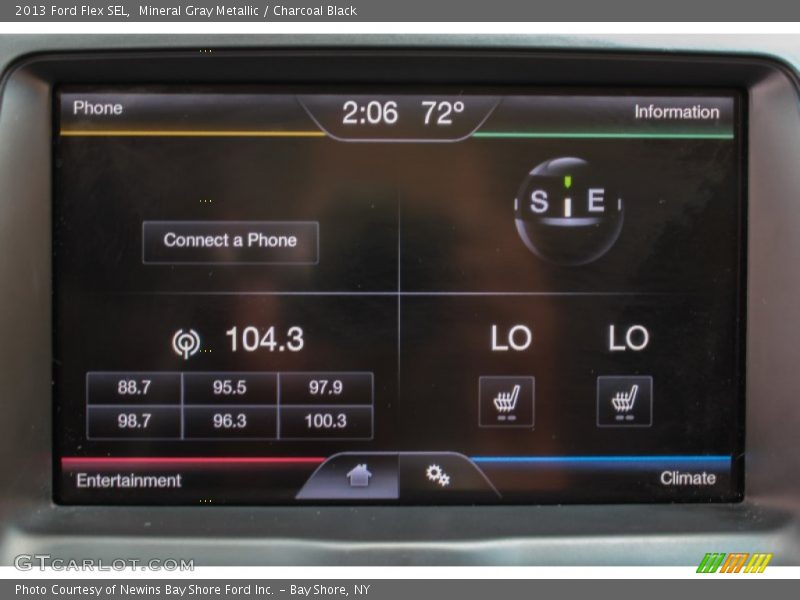 Mineral Gray Metallic / Charcoal Black 2013 Ford Flex SEL