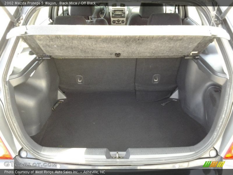 Black Mica / Off Black 2002 Mazda Protege 5 Wagon