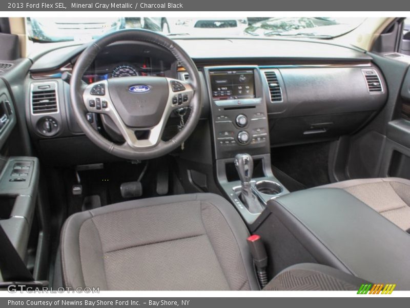 Mineral Gray Metallic / Charcoal Black 2013 Ford Flex SEL