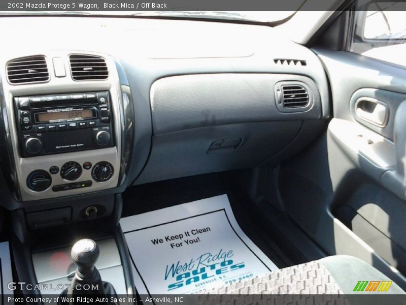 Black Mica / Off Black 2002 Mazda Protege 5 Wagon
