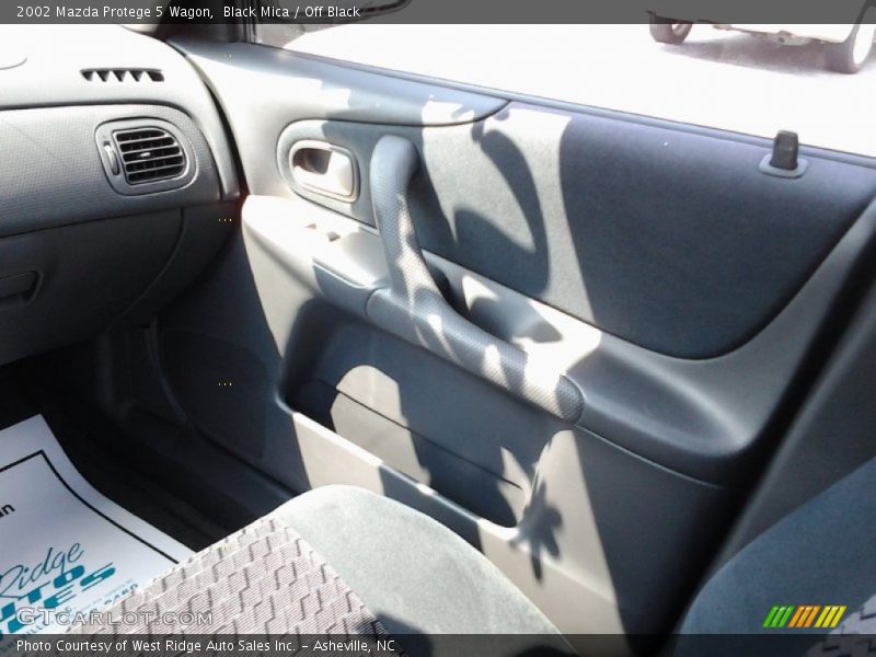 Black Mica / Off Black 2002 Mazda Protege 5 Wagon