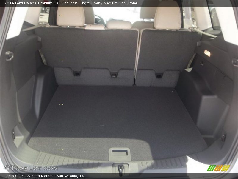 Ingot Silver / Medium Light Stone 2014 Ford Escape Titanium 1.6L EcoBoost
