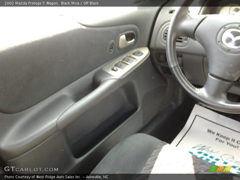 Black Mica / Off Black 2002 Mazda Protege 5 Wagon