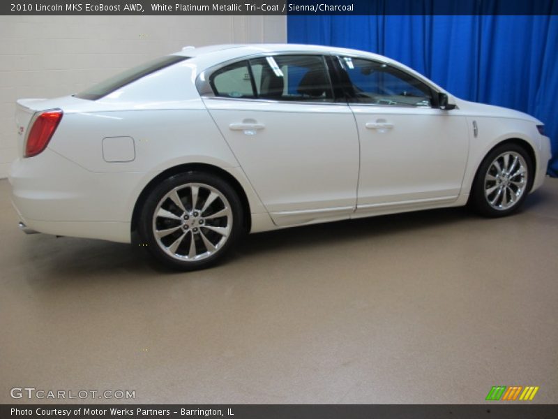  2010 MKS EcoBoost AWD White Platinum Metallic Tri-Coat