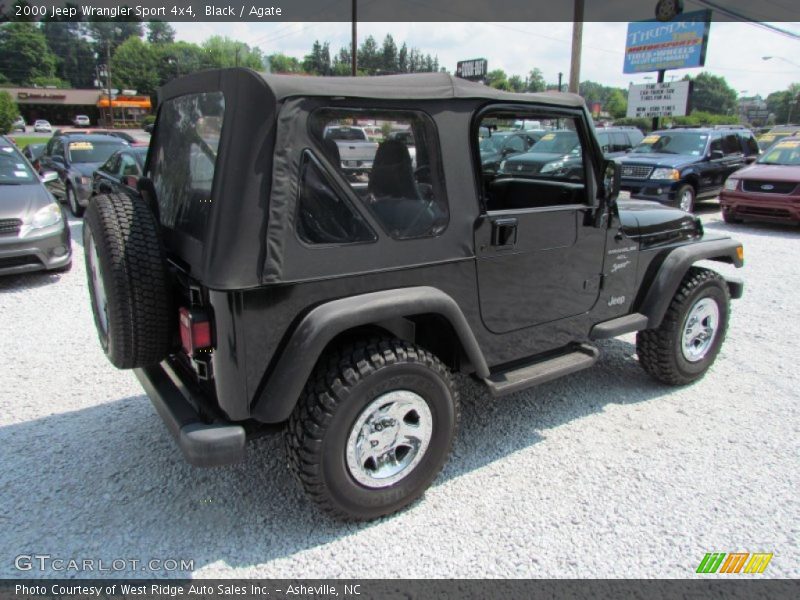 Black / Agate 2000 Jeep Wrangler Sport 4x4