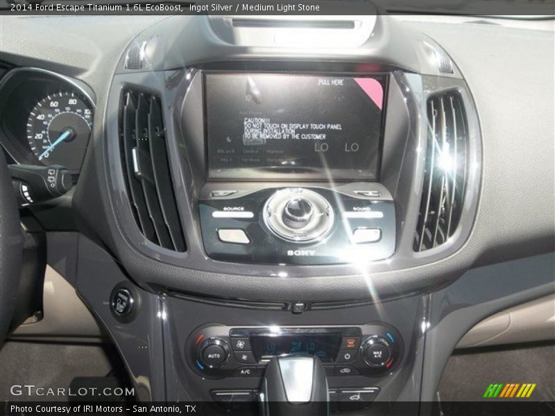 Ingot Silver / Medium Light Stone 2014 Ford Escape Titanium 1.6L EcoBoost