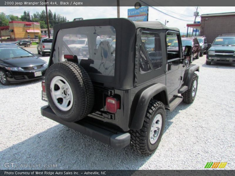 Black / Agate 2000 Jeep Wrangler Sport 4x4