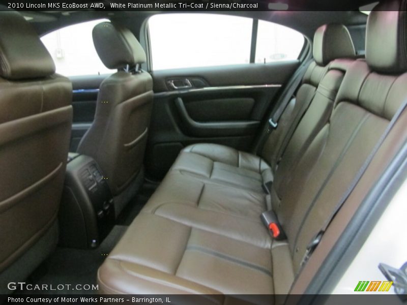 Rear Seat of 2010 MKS EcoBoost AWD