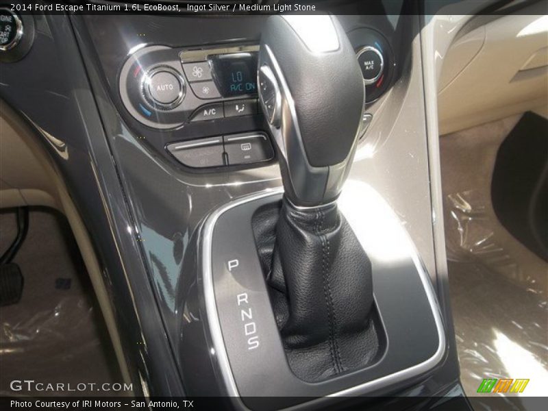 Ingot Silver / Medium Light Stone 2014 Ford Escape Titanium 1.6L EcoBoost