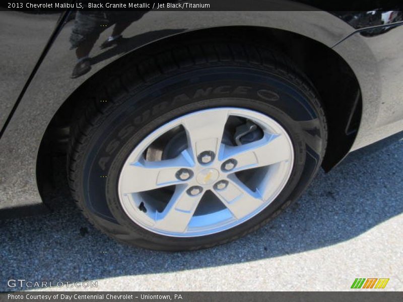 Black Granite Metallic / Jet Black/Titanium 2013 Chevrolet Malibu LS