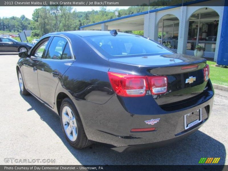 Black Granite Metallic / Jet Black/Titanium 2013 Chevrolet Malibu LS