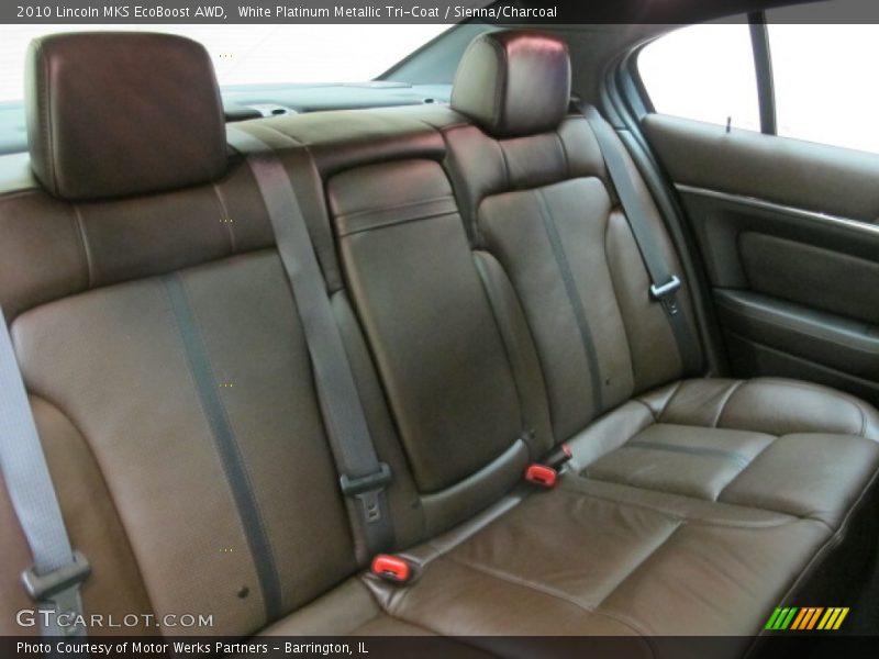Rear Seat of 2010 MKS EcoBoost AWD