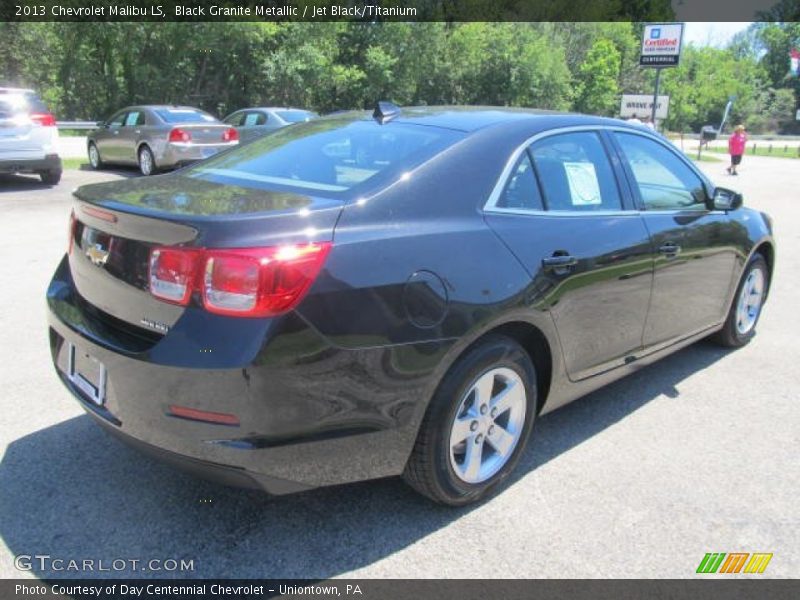 Black Granite Metallic / Jet Black/Titanium 2013 Chevrolet Malibu LS