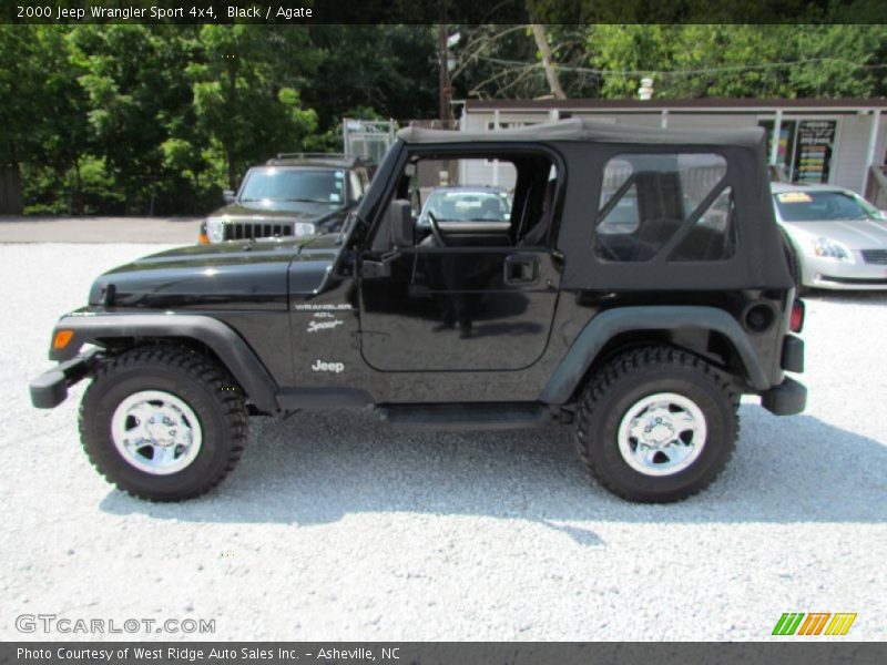Black / Agate 2000 Jeep Wrangler Sport 4x4