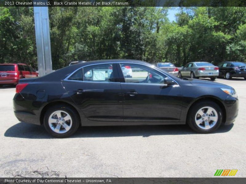 Black Granite Metallic / Jet Black/Titanium 2013 Chevrolet Malibu LS