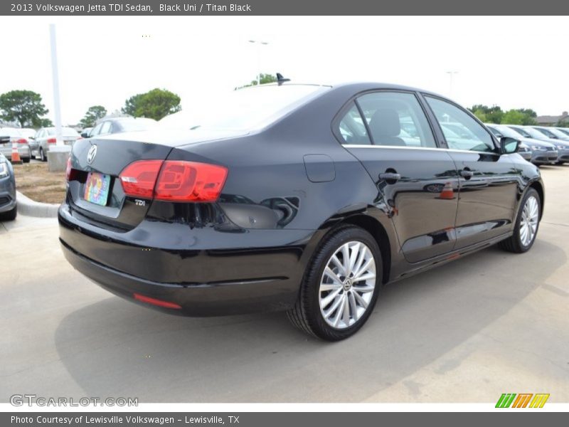 Black Uni / Titan Black 2013 Volkswagen Jetta TDI Sedan
