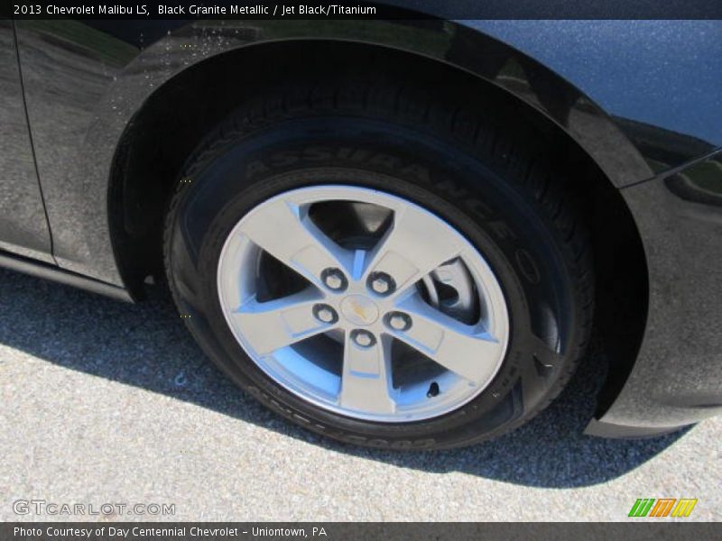 Black Granite Metallic / Jet Black/Titanium 2013 Chevrolet Malibu LS