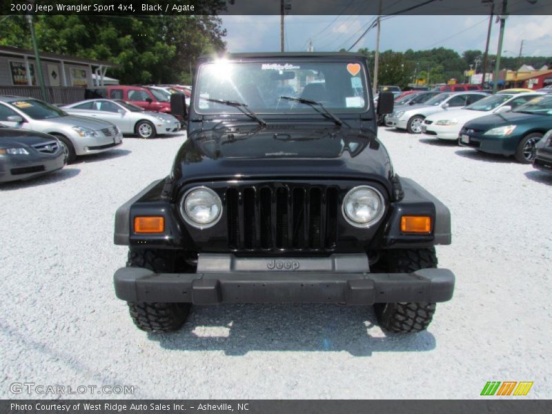 Black / Agate 2000 Jeep Wrangler Sport 4x4