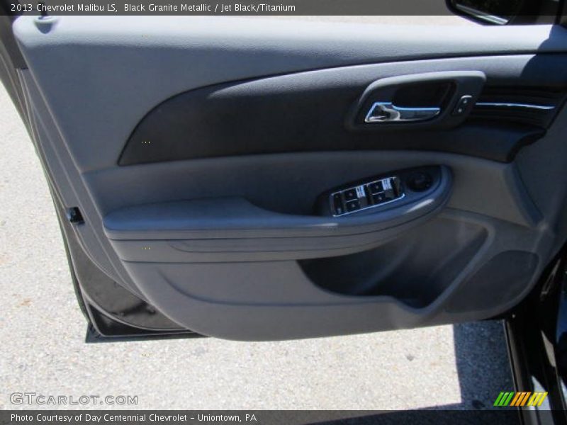 Black Granite Metallic / Jet Black/Titanium 2013 Chevrolet Malibu LS