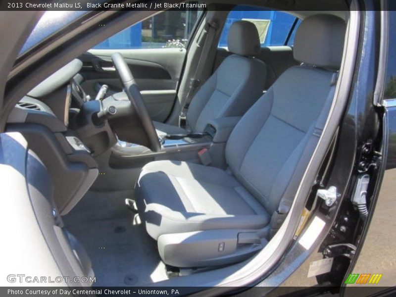Black Granite Metallic / Jet Black/Titanium 2013 Chevrolet Malibu LS