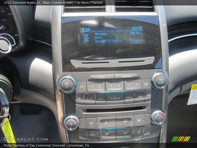 Black Granite Metallic / Jet Black/Titanium 2013 Chevrolet Malibu LS