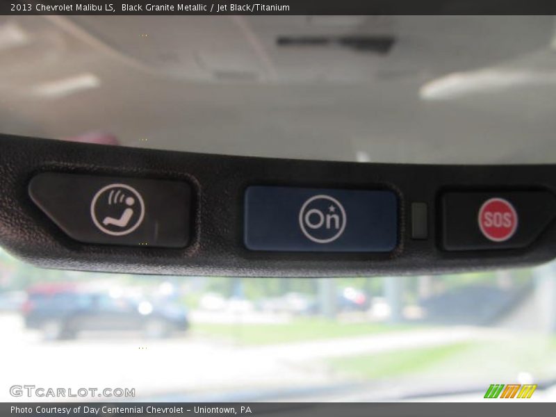 Black Granite Metallic / Jet Black/Titanium 2013 Chevrolet Malibu LS