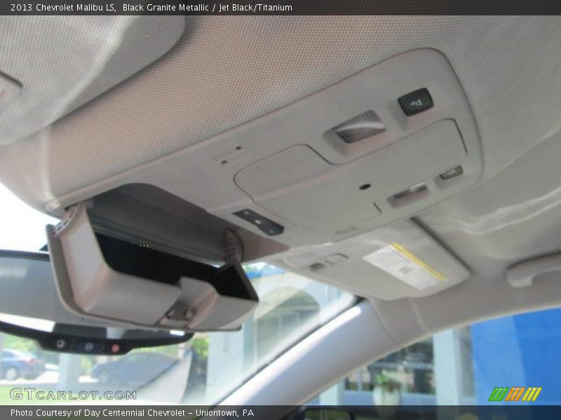 Black Granite Metallic / Jet Black/Titanium 2013 Chevrolet Malibu LS