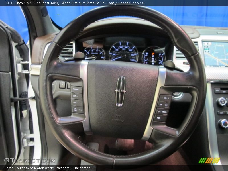  2010 MKS EcoBoost AWD Steering Wheel