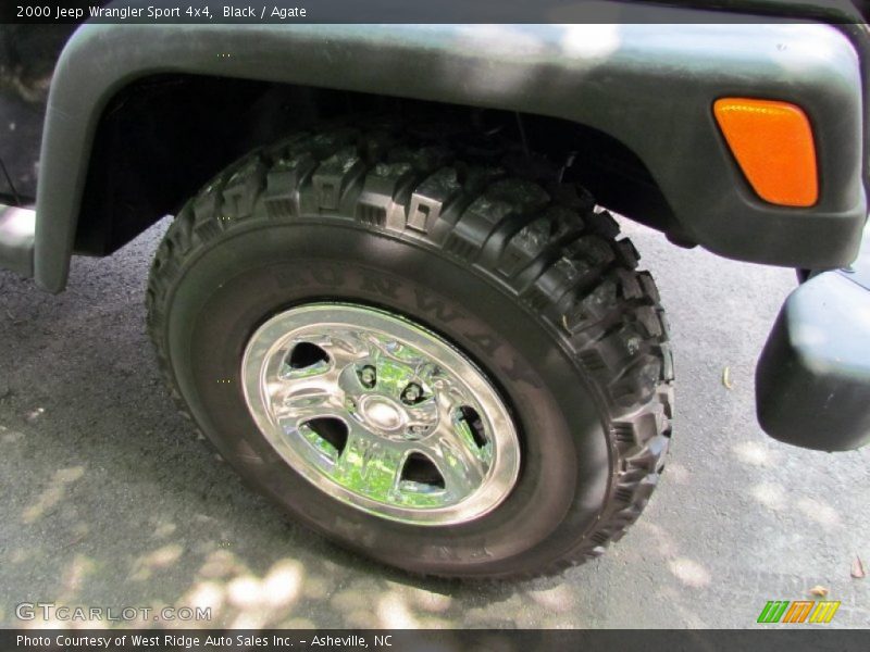 Black / Agate 2000 Jeep Wrangler Sport 4x4