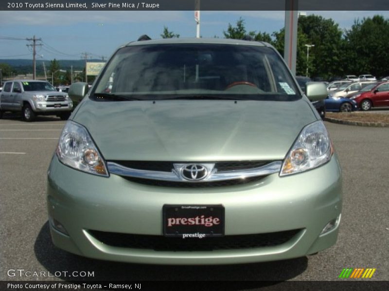 Silver Pine Mica / Taupe 2010 Toyota Sienna Limited