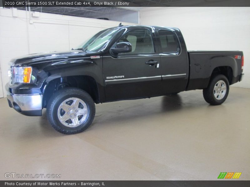 Onyx Black / Ebony 2010 GMC Sierra 1500 SLT Extended Cab 4x4