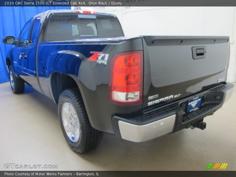 Onyx Black / Ebony 2010 GMC Sierra 1500 SLT Extended Cab 4x4