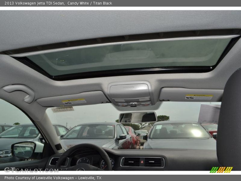 Candy White / Titan Black 2013 Volkswagen Jetta TDI Sedan