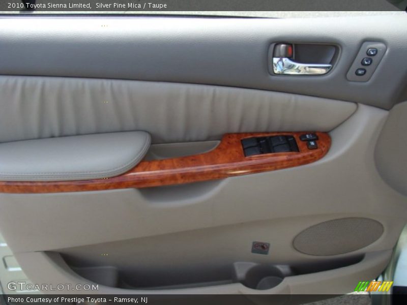 Silver Pine Mica / Taupe 2010 Toyota Sienna Limited