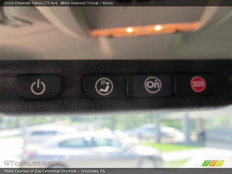 White Diamond Tricoat / Ebony 2014 Chevrolet Tahoe LTZ 4x4