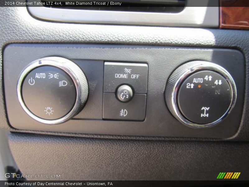 Controls of 2014 Tahoe LTZ 4x4