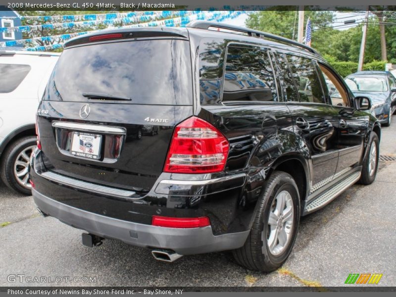 Black / Macadamia 2008 Mercedes-Benz GL 450 4Matic