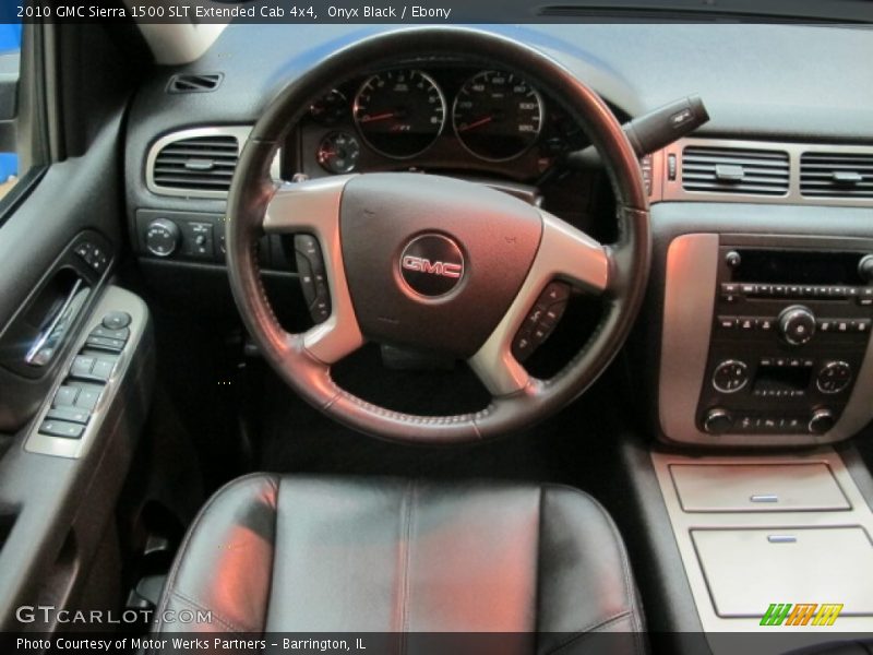 Onyx Black / Ebony 2010 GMC Sierra 1500 SLT Extended Cab 4x4