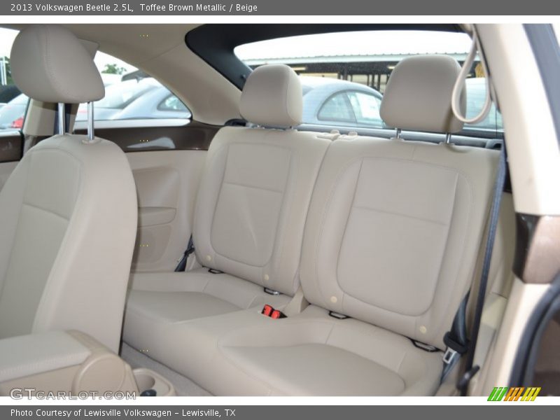 Toffee Brown Metallic / Beige 2013 Volkswagen Beetle 2.5L