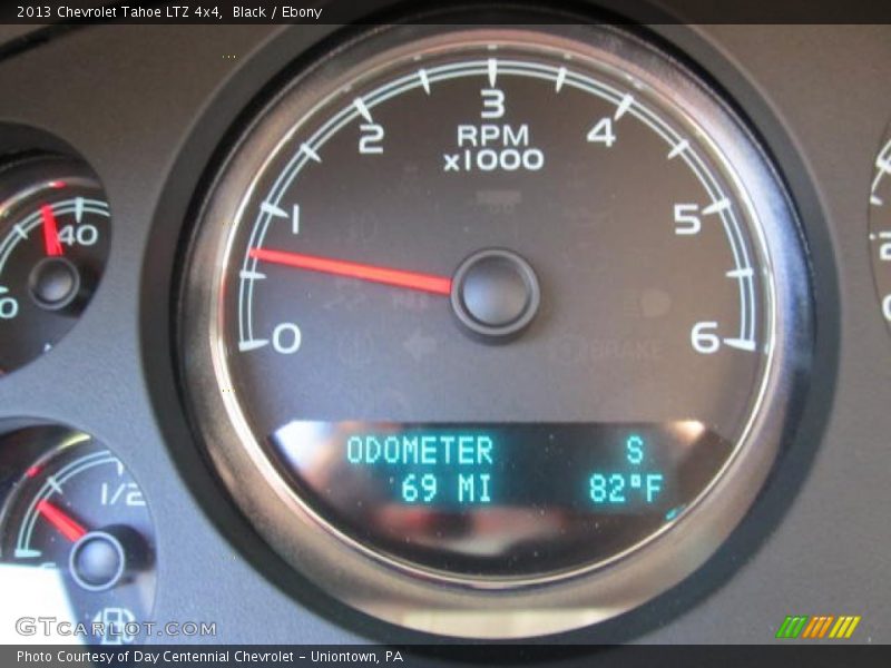 Black / Ebony 2013 Chevrolet Tahoe LTZ 4x4