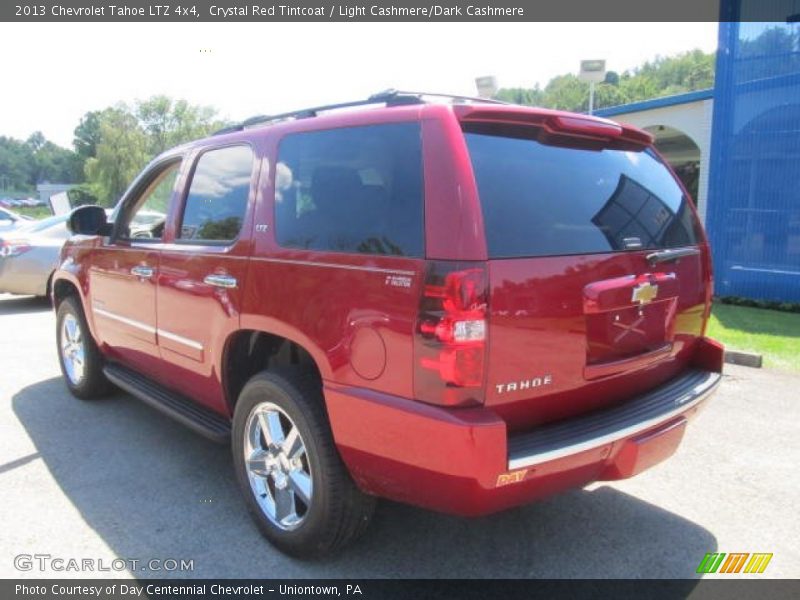 Crystal Red Tintcoat / Light Cashmere/Dark Cashmere 2013 Chevrolet Tahoe LTZ 4x4