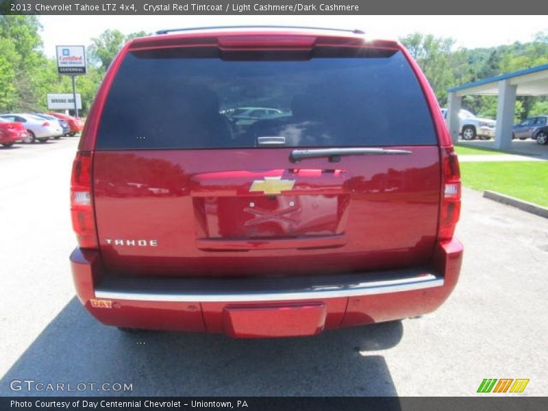 Crystal Red Tintcoat / Light Cashmere/Dark Cashmere 2013 Chevrolet Tahoe LTZ 4x4