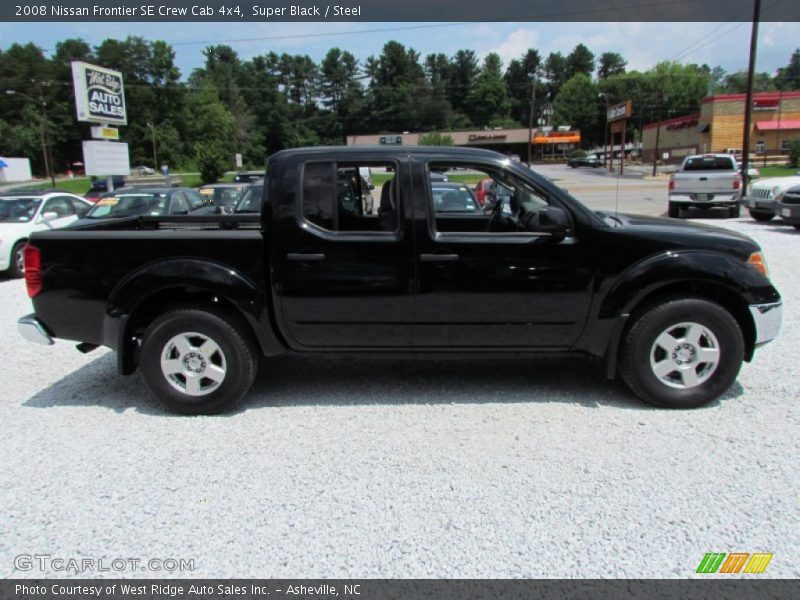 Super Black / Steel 2008 Nissan Frontier SE Crew Cab 4x4