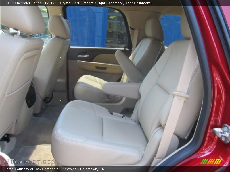 Crystal Red Tintcoat / Light Cashmere/Dark Cashmere 2013 Chevrolet Tahoe LTZ 4x4