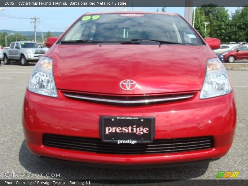 Barcelona Red Metallic / Bisque 2009 Toyota Prius Hybrid Touring