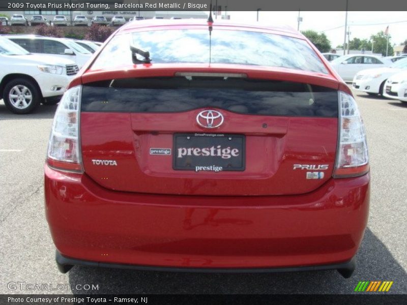 Barcelona Red Metallic / Bisque 2009 Toyota Prius Hybrid Touring